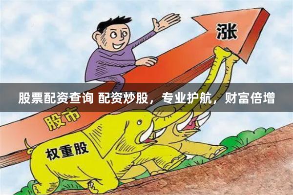 股票配资查询 配资炒股，专业护航，财富倍增